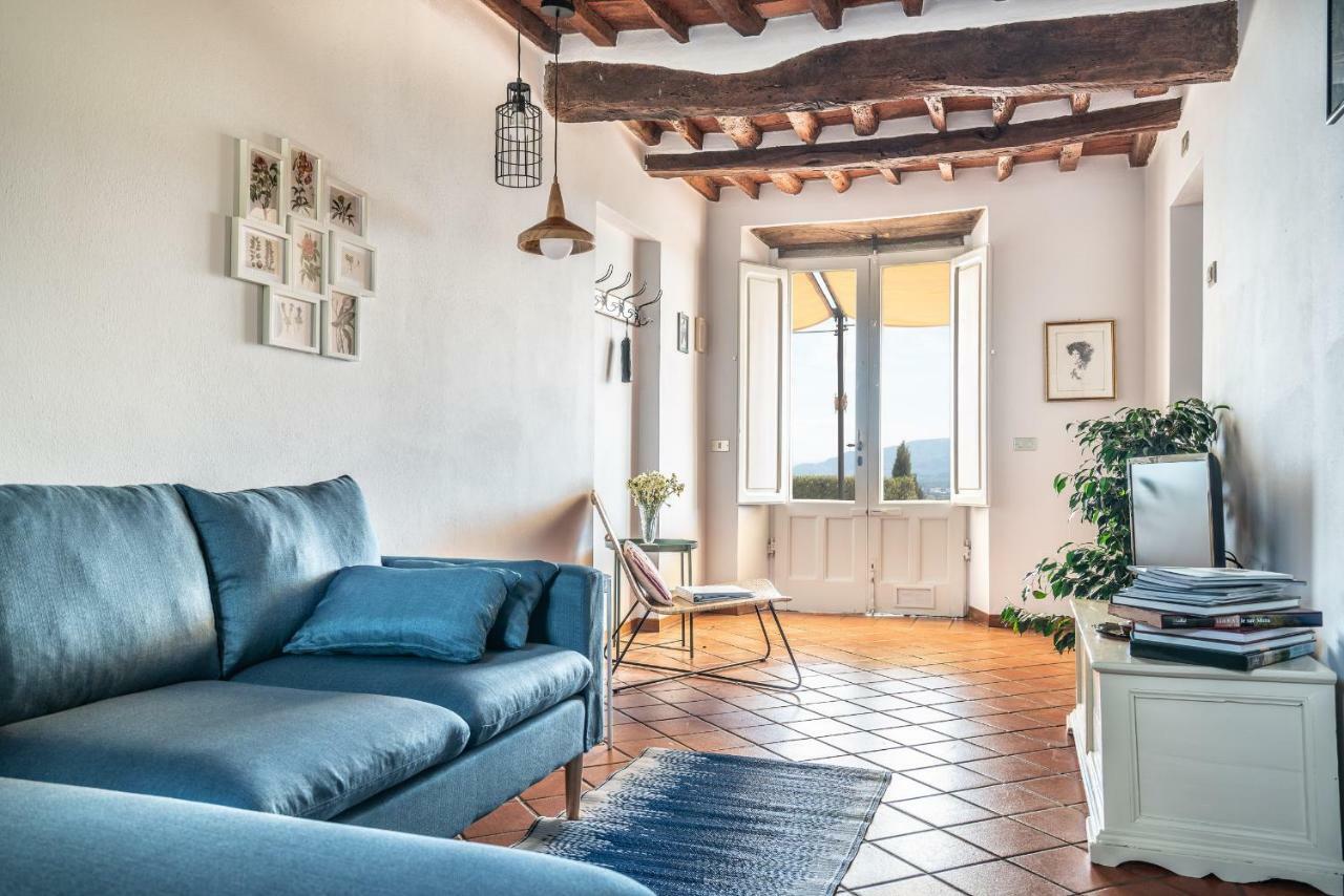 Accogliente Alloggio Con Vista E Piscina Lucca Exteriér fotografie