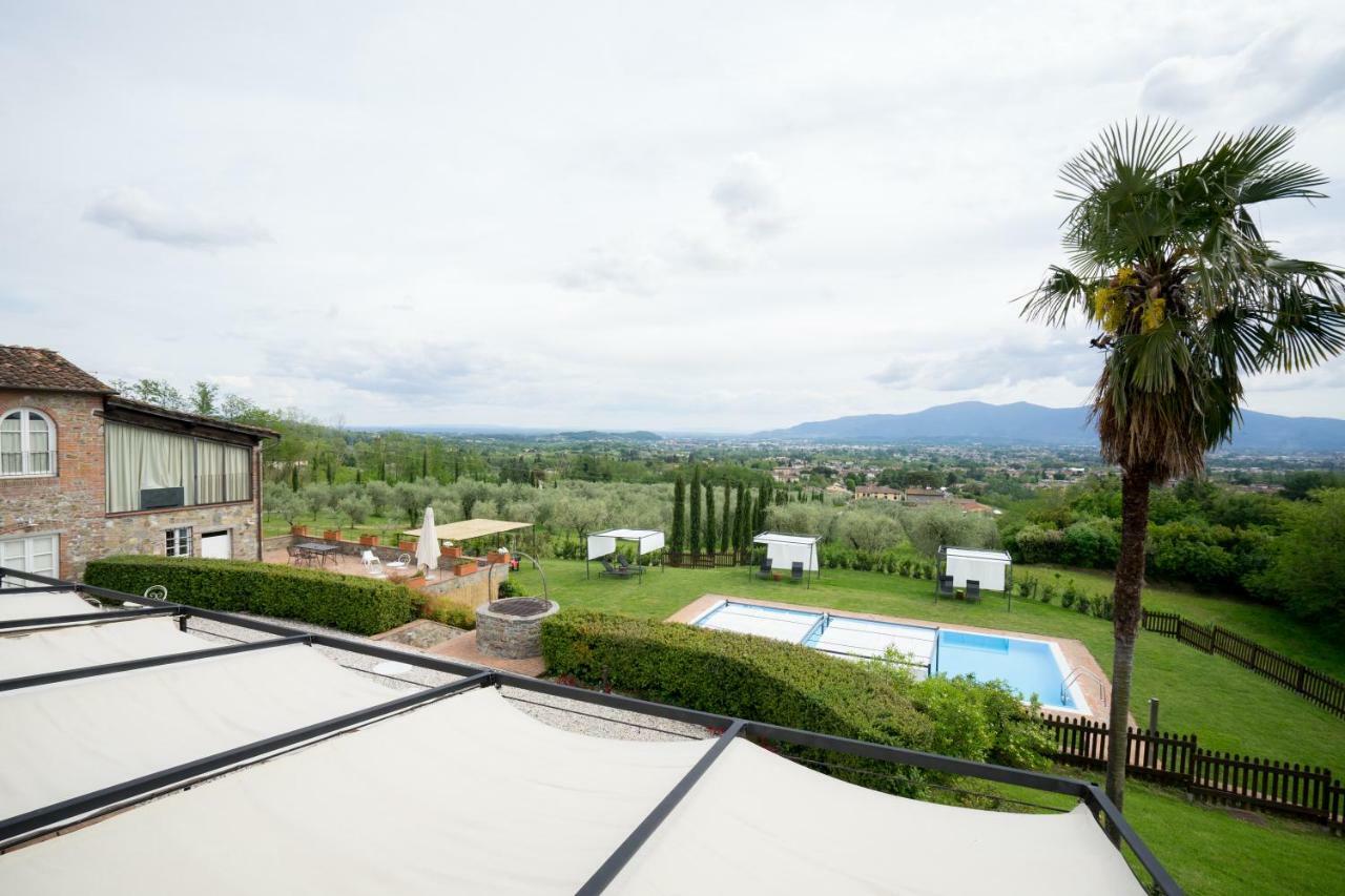 Accogliente Alloggio Con Vista E Piscina Lucca Exteriér fotografie