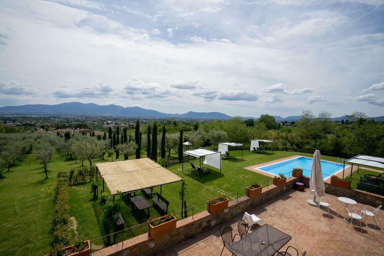 Accogliente Alloggio Con Vista E Piscina Lucca Exteriér fotografie